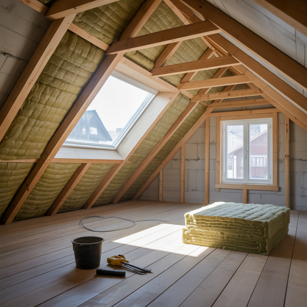 12.Fordelarna med att isolera taket vid renovering