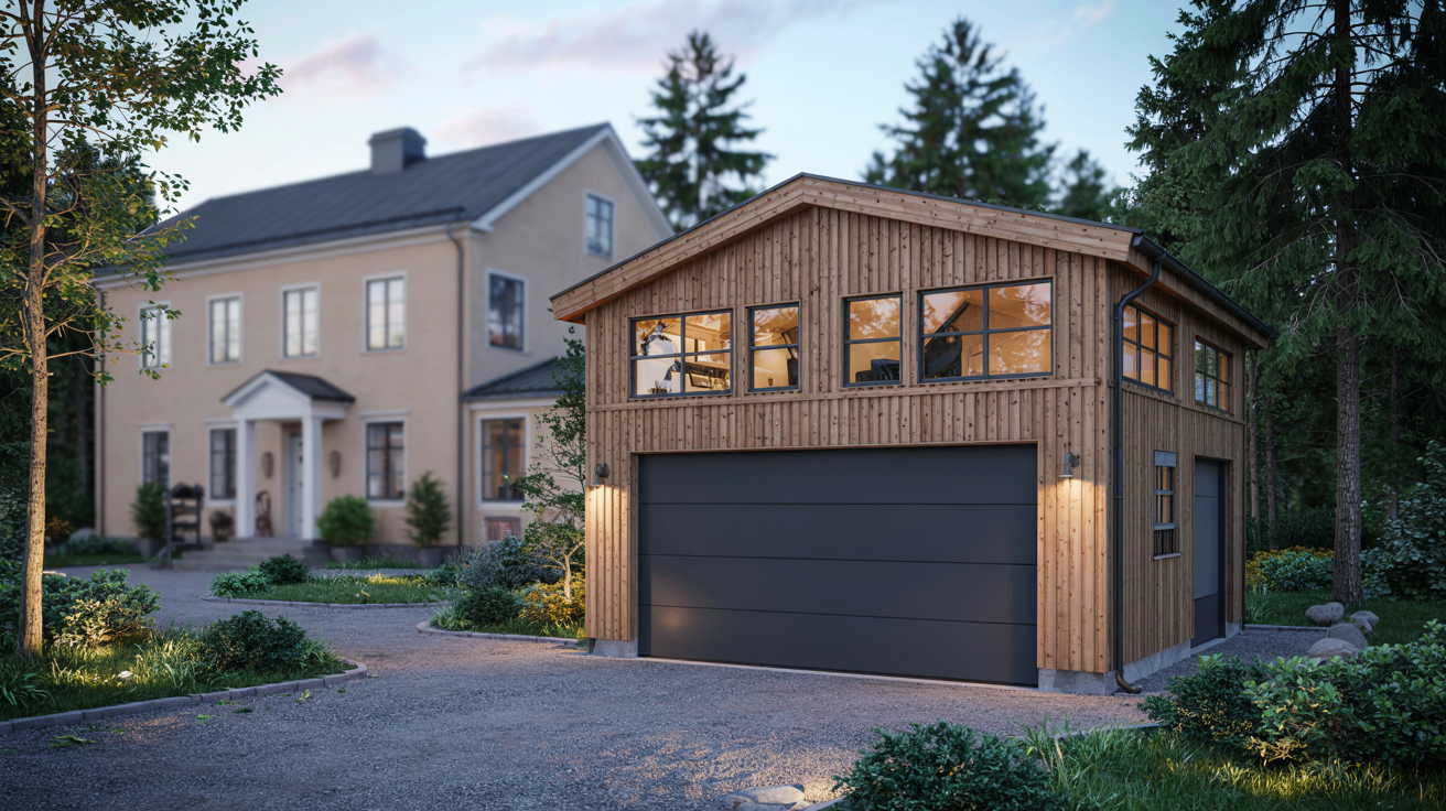 garage gasthus overvaning bodel