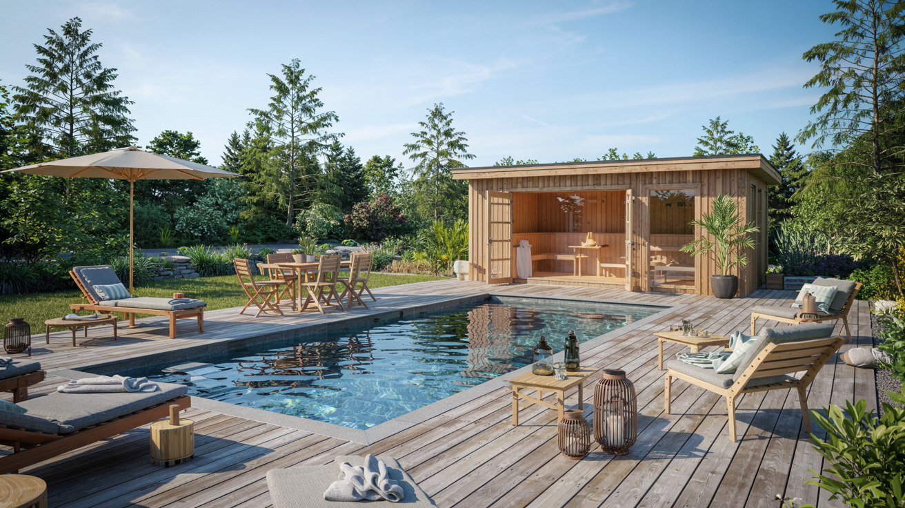 pool dack sauna