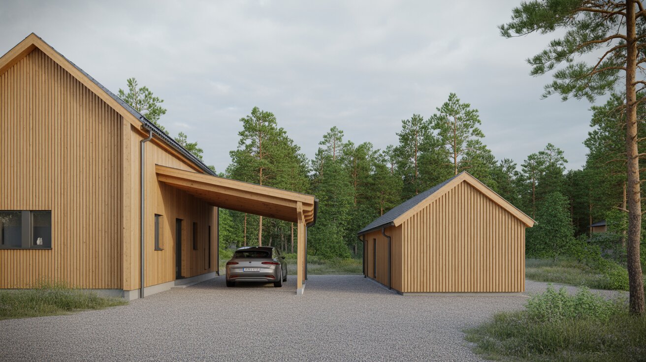 Bygga bastu i lösvirke & bastustuga