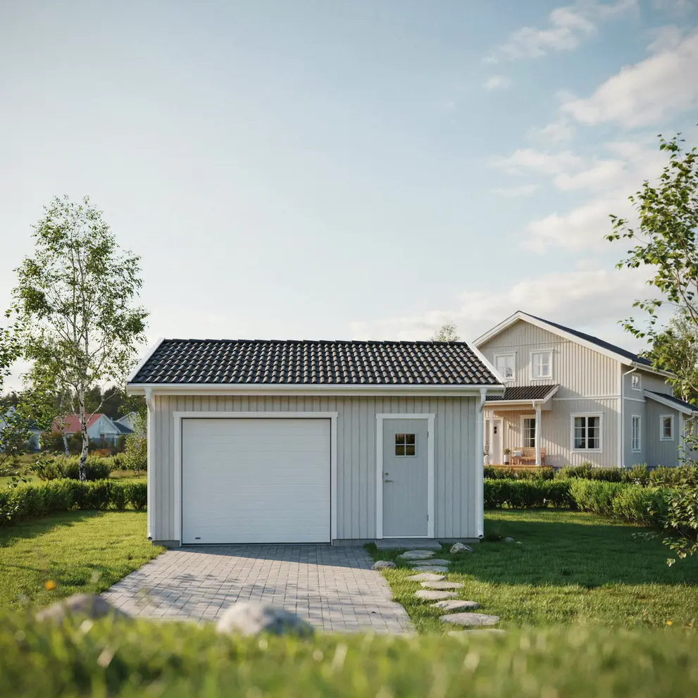 bygga attefallsgarage sormland