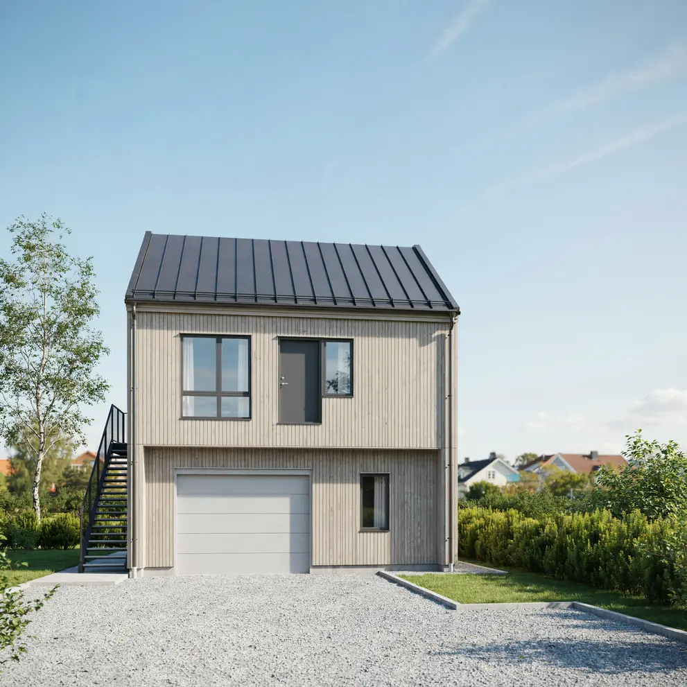 bygga garage med overvaning bodel sormland