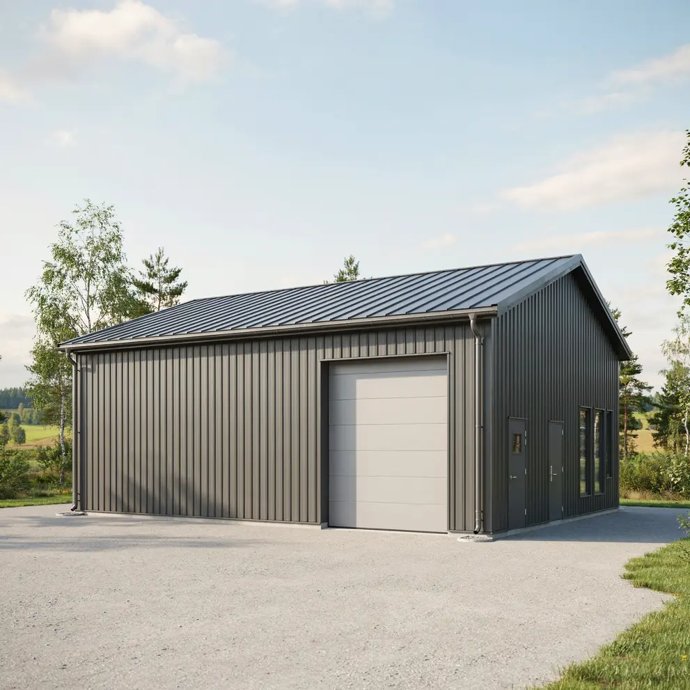 bygga maskinhall verkstad sormland